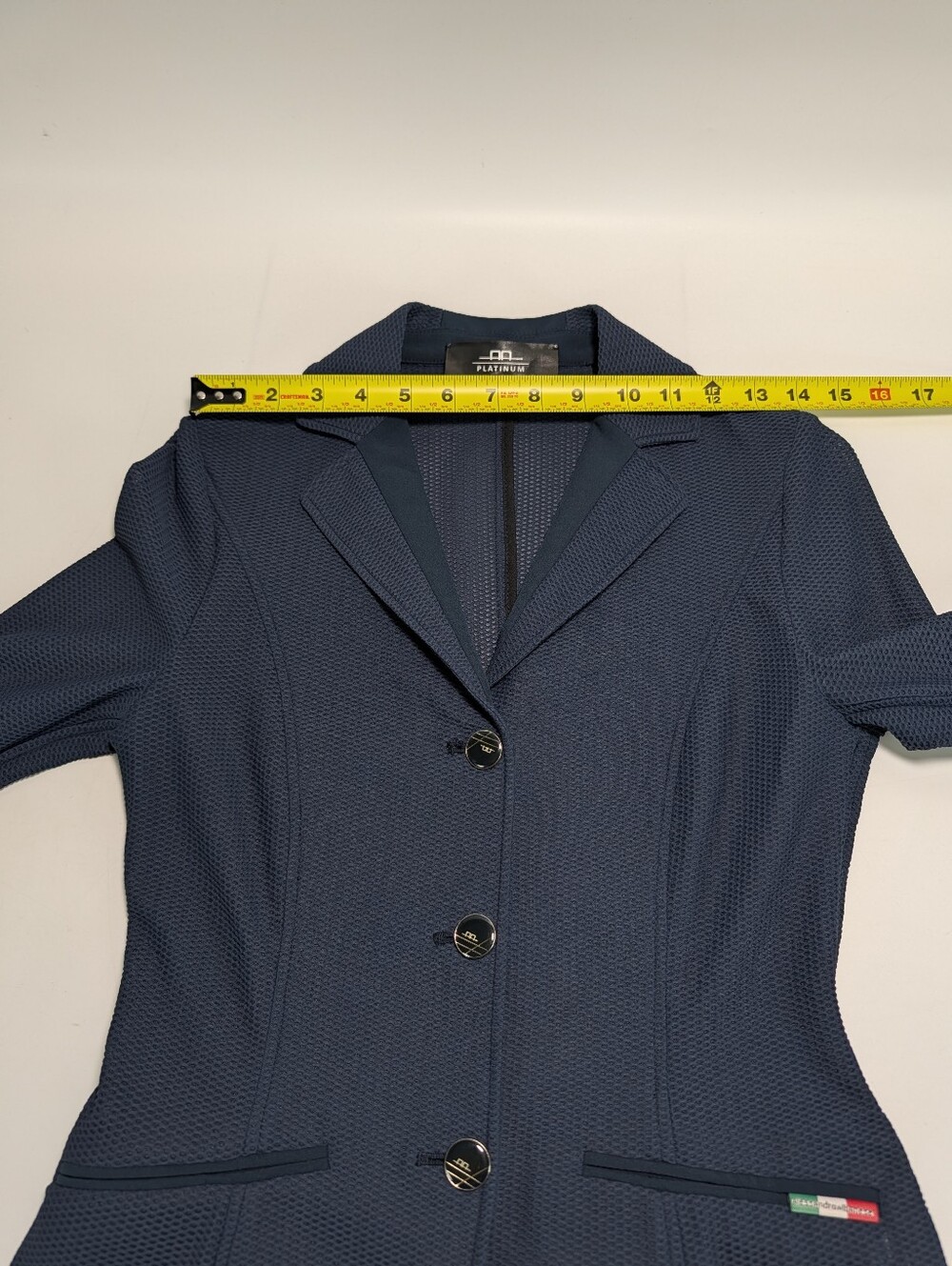 Alessandro Albanese Platinum MotionLite Equestrian Riding Jacket - Picture 12 of 14